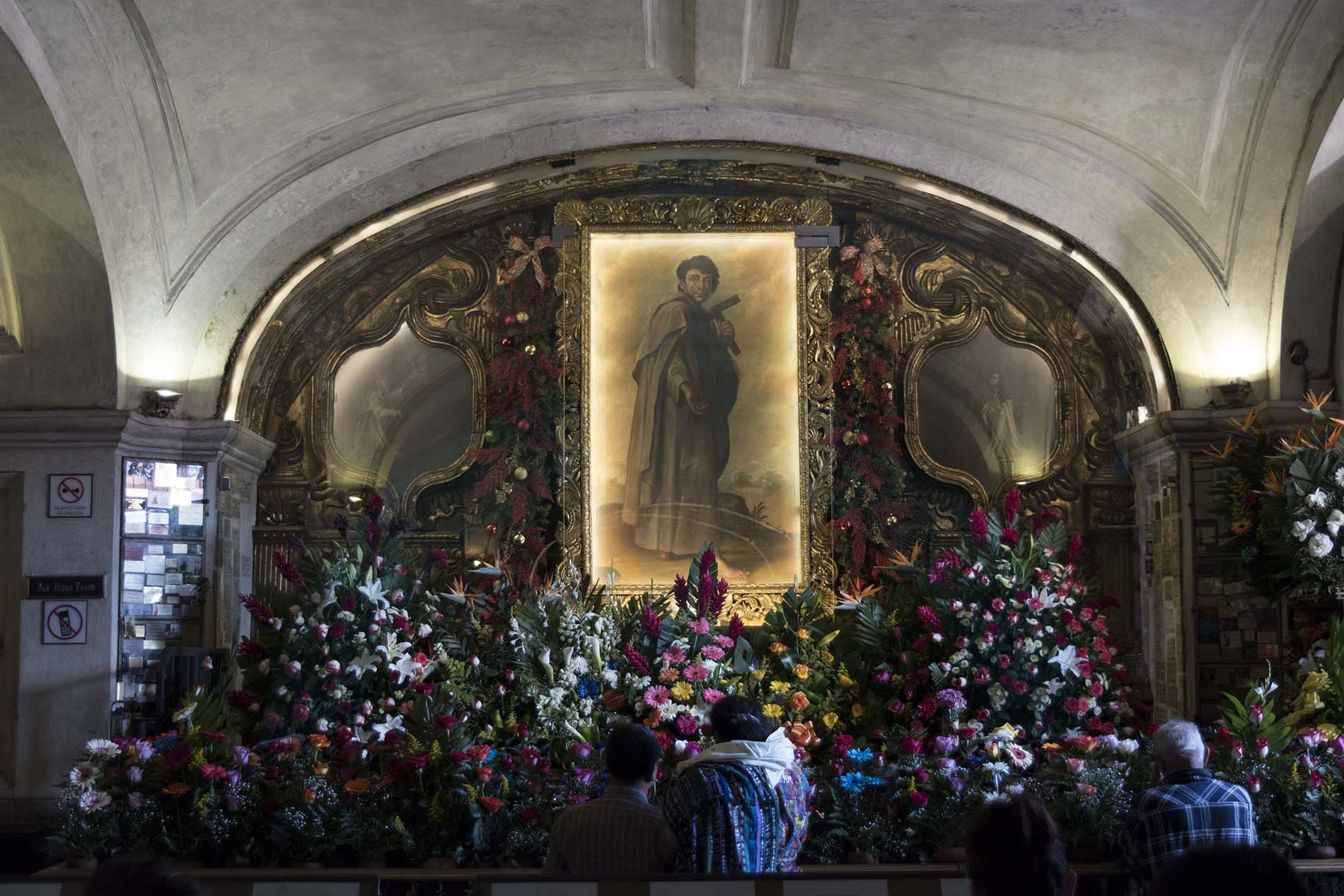 Altar de San Judas Tadeo en la Merced