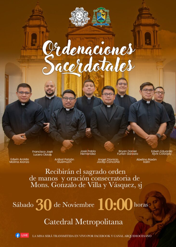 467243474_1013568504142545_4995478226592690416_n-731x1024 Ocho nuevos sacerdotes para la Arquidiócesis de Guatemala