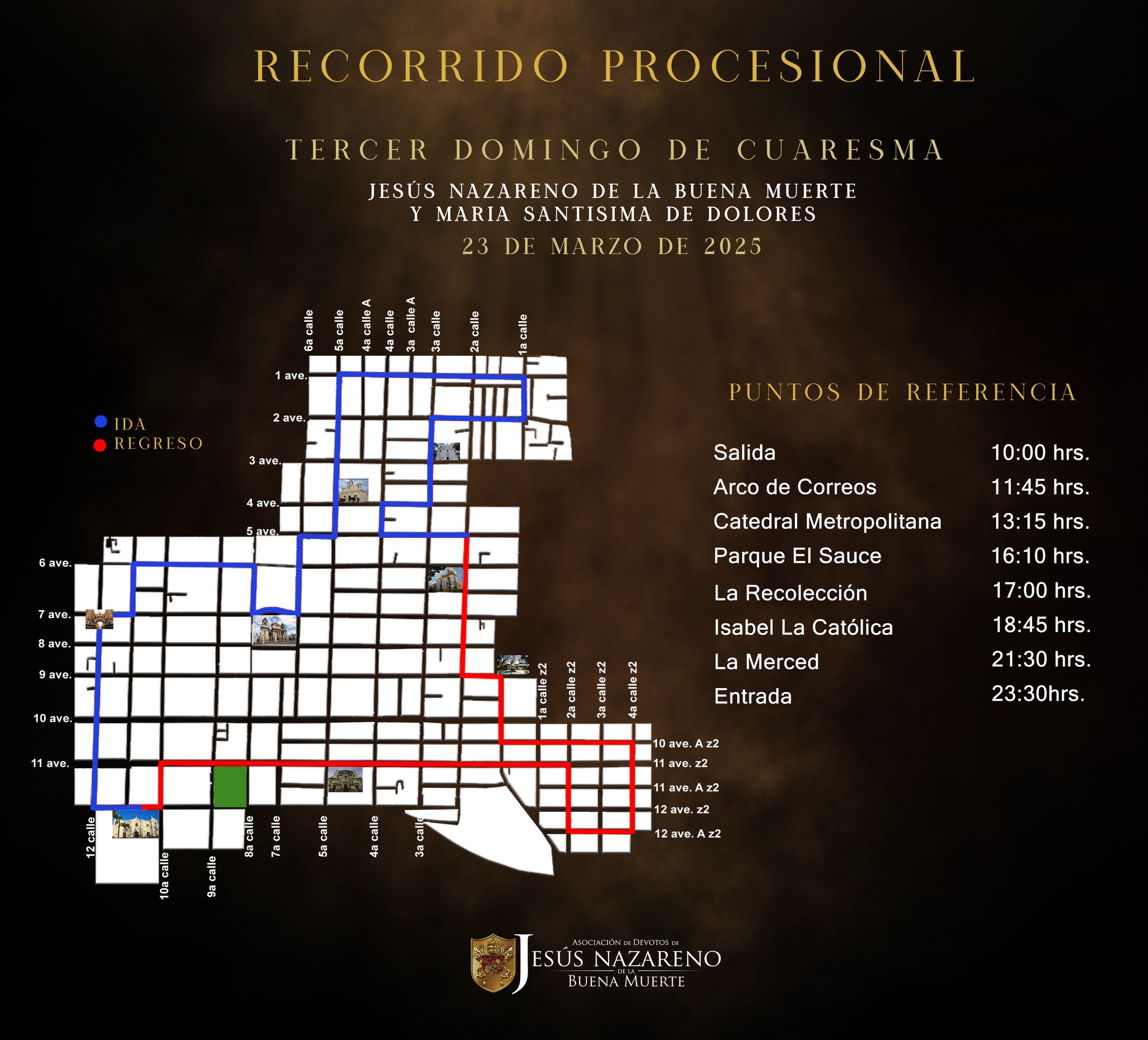 484928119_1042326597927876_1273133497164846647_n-1 Recorridos Tercer Domingo de Cuaresma 2025