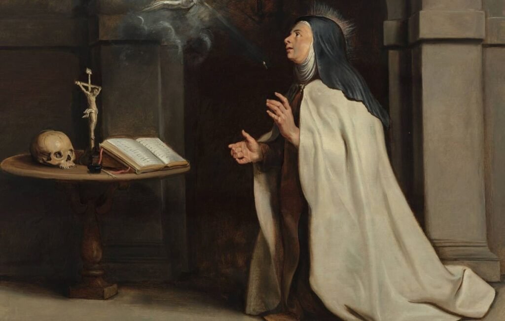 2-COL-AB_St-Teresa-of-Avila-Vision-of-the-Holy-Spirit-1024x651 Maestra de Oración y reformadora del Carmelo