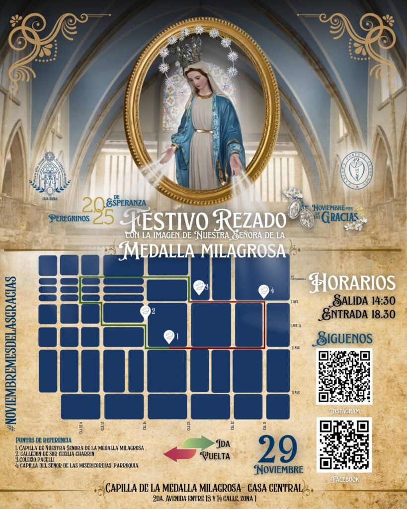 589903748_122298373310009403_4777233085558204998_n-819x1024 Recorrido Medalla Milagrosa