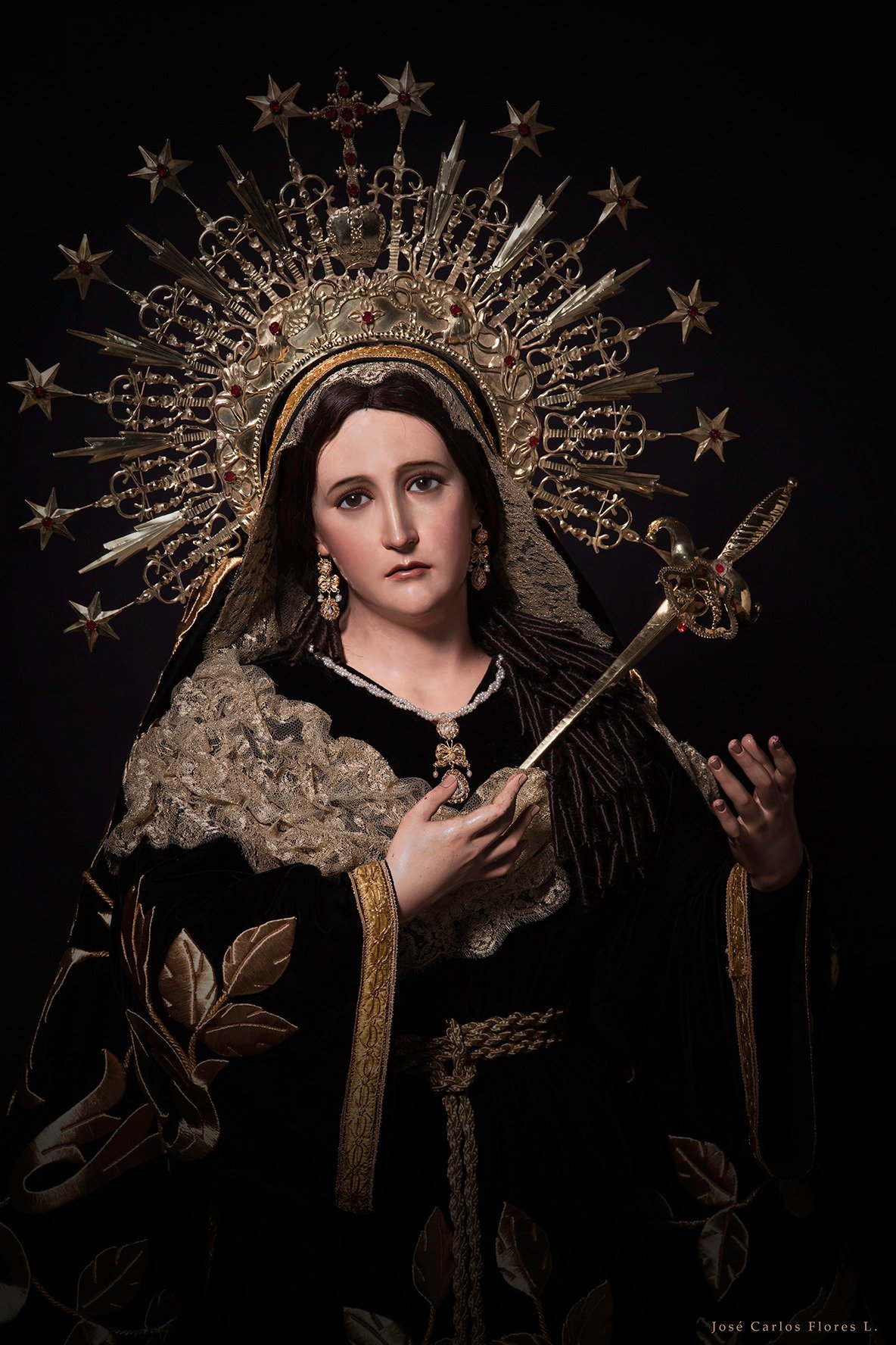 Original-Virgen-de-Dolores-de-San-Jose-Obrero-Jose-Carlos-Flores Madre de las Angustias