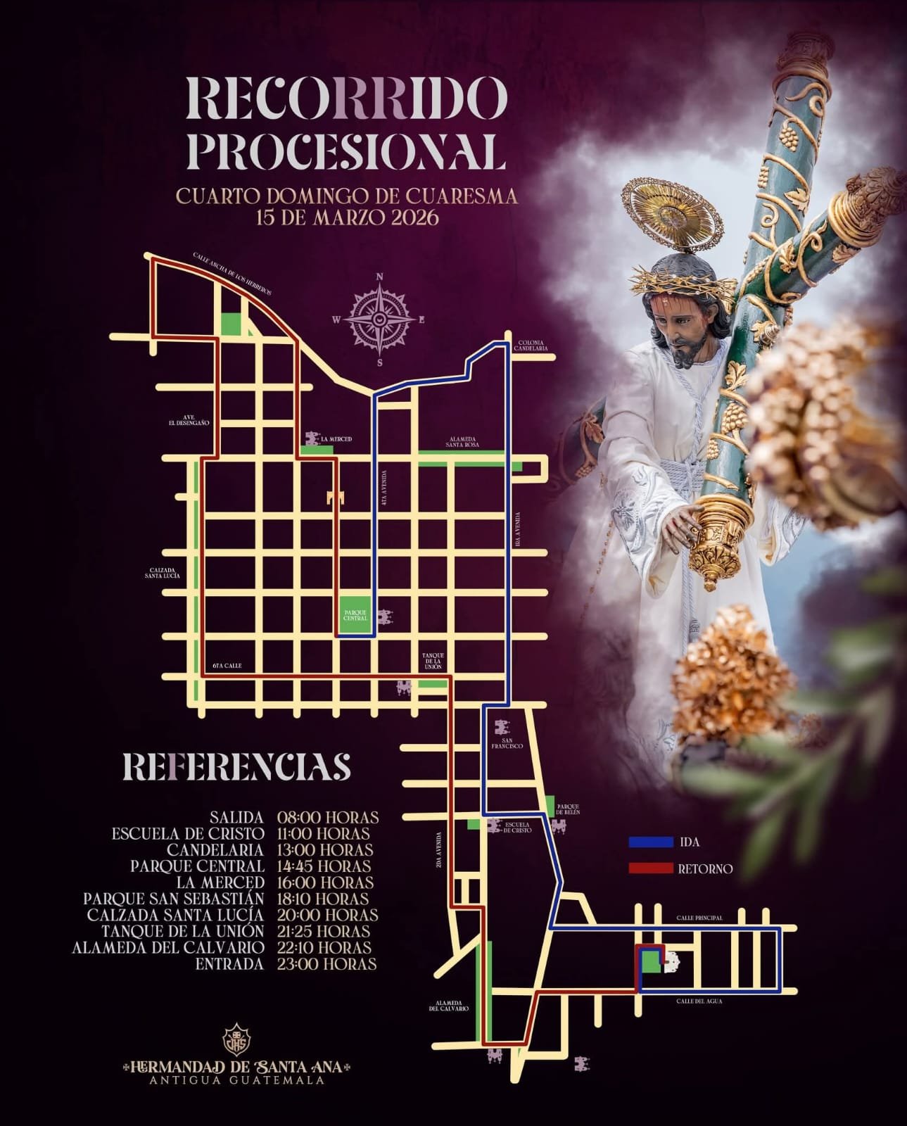 Recorrido-Jesus-de-Santa-Ana-2026 Recorrido Jesús de Santa Ana 2026
