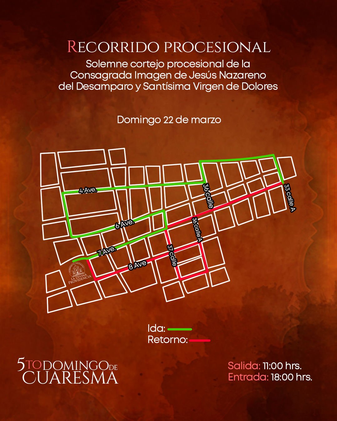 Recorrido-Jesus-del-Desamparo-2026 Recorrido Jesús del Desamparo