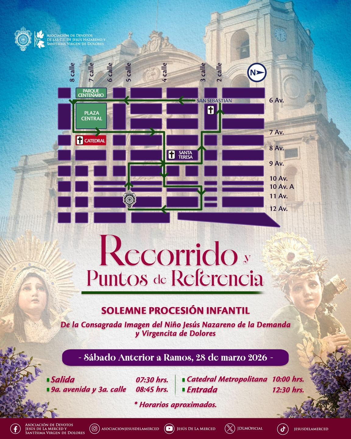 Recorrido-Nino-de-la-Demanda-2026 Recorrido Niño de la Demanda 2026