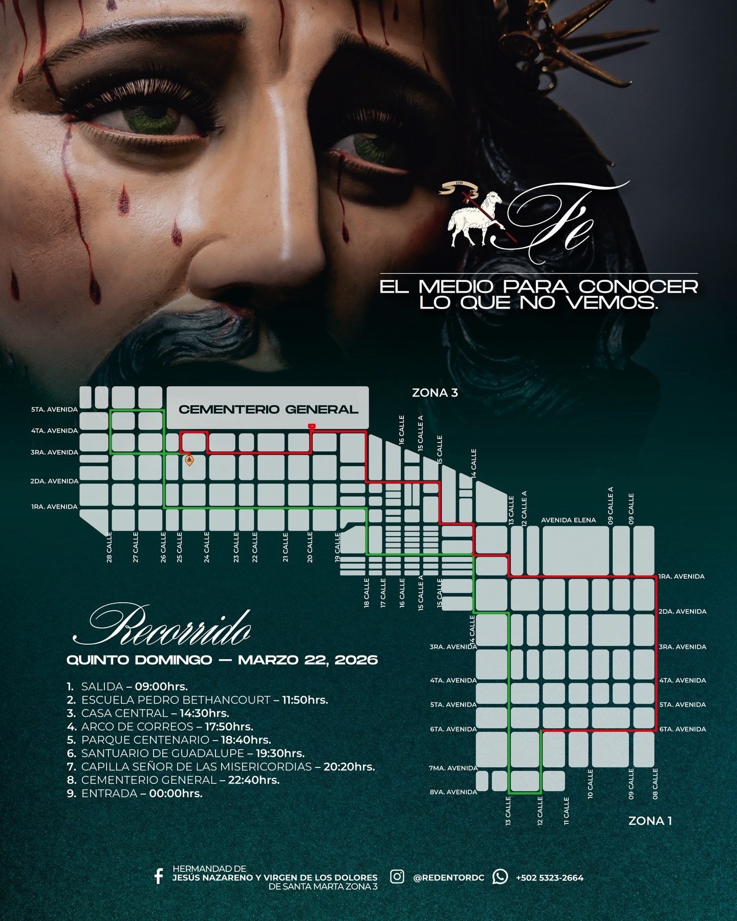 Recorrido-Redentor-de-los-Cautivos-2026 Recorrido Redentor de los Cautivos